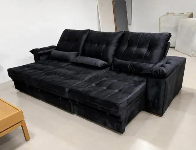 Sofá Retrátil e Reclinável Modular Premium!