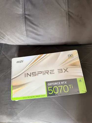 RTX 5070 TI MSI INSPIRE 3X LACRADA 16GB 