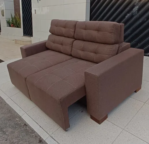Sofá Retrátil Novo Com 1 Ano de Garantia