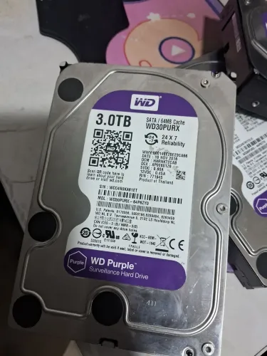 HD purple 3TB wd, barato p/dvr-desktop pc de mesa