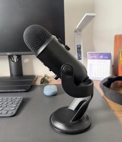 Microfone Blue Yeti Preto - Excelente Estado