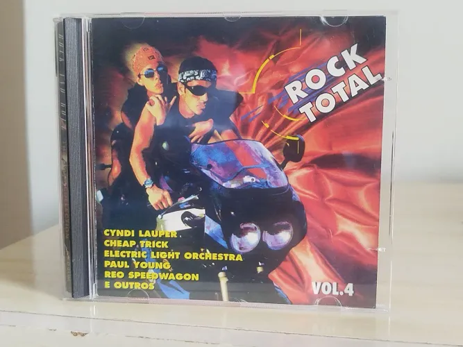 CD ROCK TOTAL VOLUME 4 EDIÇÃO RARÍSSIMA