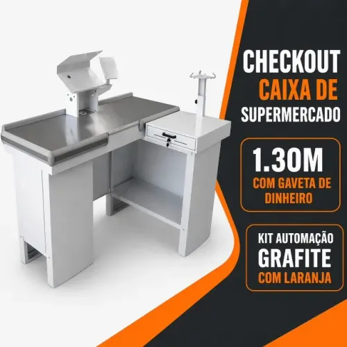 Caixa para supermercado completo 