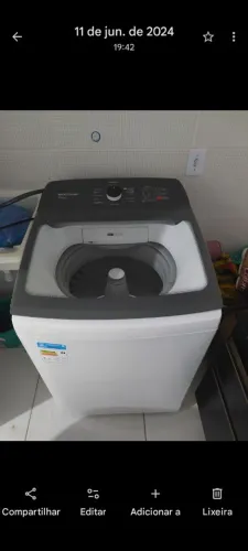 Máquina lava roupa Brastemp