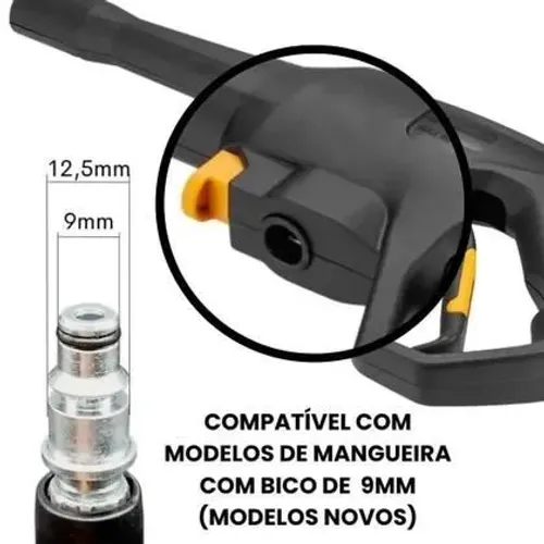 Pistola Gatilho Para Lavadora De Alta Pressão Eletrolux Ews30 Uws31 Ews31 Uws50