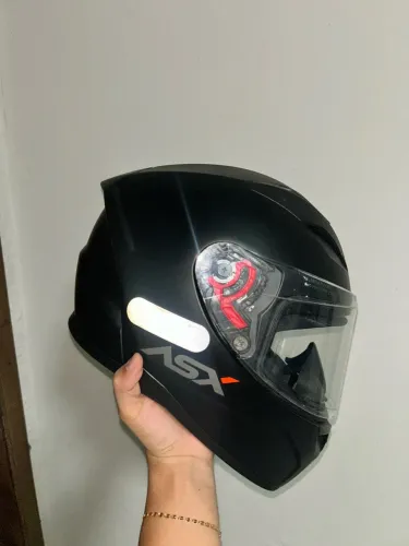 Capacete ASX PRETO FOSCO
