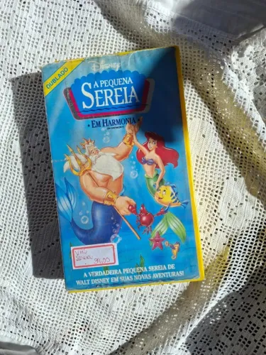 Fita Cassete A Pequena Sereia sem teste