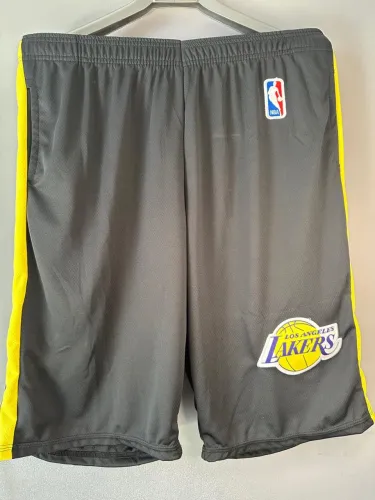 Shorts NBA masculino dry fit- com bolso e cordão.