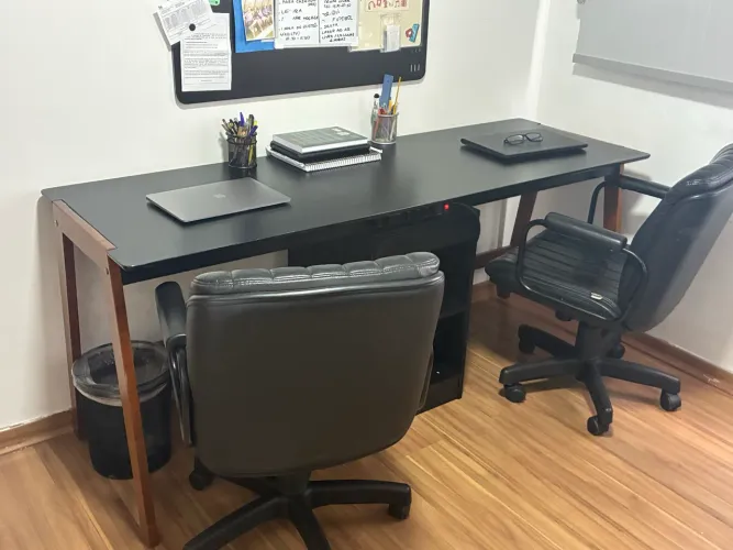 Mesa para escritório Estação 02 lugares