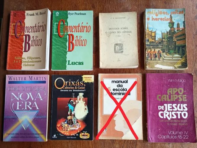 Kit 7 livros para pregadores do Evangelho+ brinde