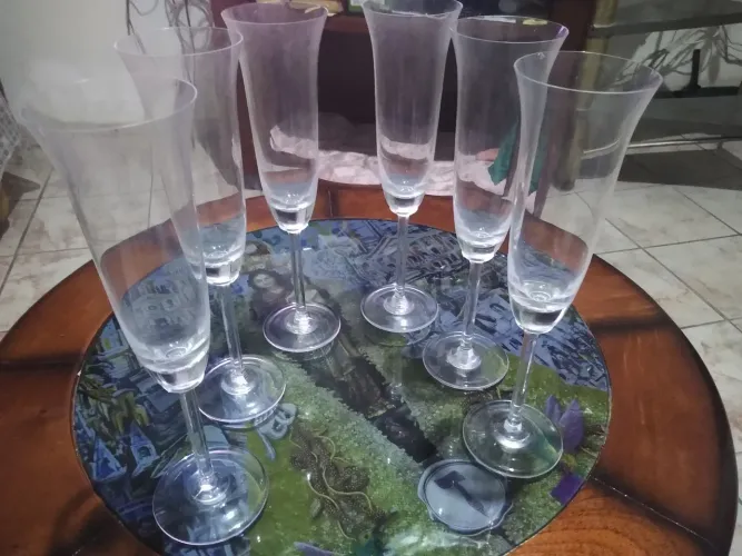 Taças de cristal
