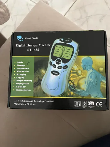 Massageador Eletroestimulador Tens e Fes Digital Health Herald ST-688 Fisioterapia