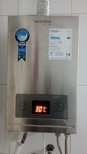Aquecedor a gás junker Komeco
