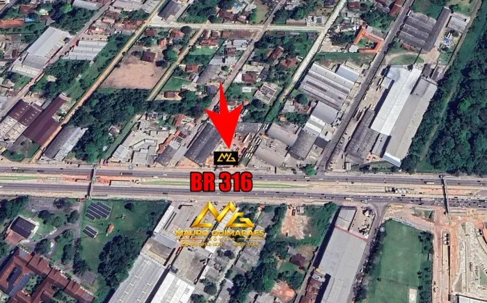 Terreno com 3.000m² na BR 316 para alugar.