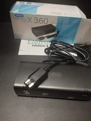 Fonte de alimentação bivolt console Xbox 360 Slim