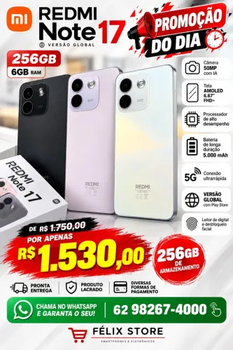 Redmi Note 17 256gb Lacrado