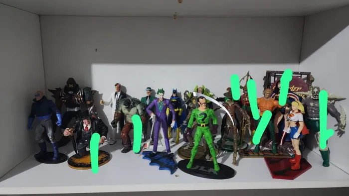 LOTE #50 FIGURAS COLEÇÃO 