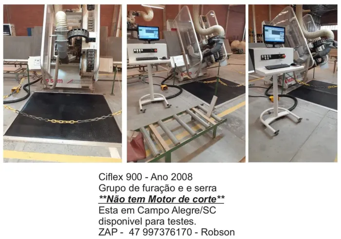 Ciflex 900 centro de furação ponto a ponto