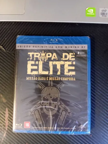 Filme Tropa de Elite Blu Ray Lacrado.