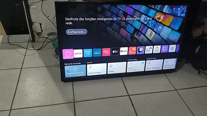 Tv Smart LG 50 Polegadas 4k Ultra HD Completa Tela no Plástico