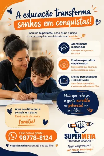 Supermeta reforço escolar