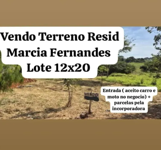 Terreno 12x20 Resid Marcia Fernandes em Álvares Machado-SP