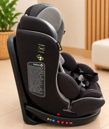 Gira 360graus, isofix,com top theter