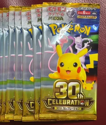 Pokémon 30 Anos Booster Unitário Japonês 1 Pacote