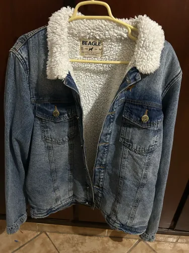 Jaqueta Beagle Forro Gola Pelo Jeans
