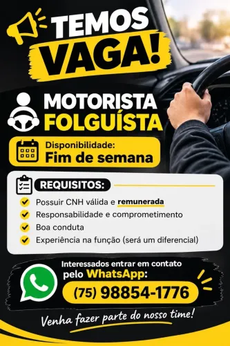 Motorista folguista