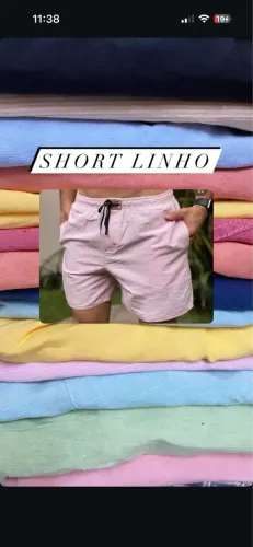 Short linho