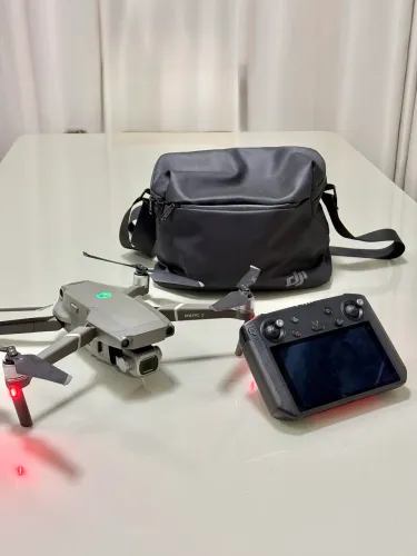 DRONE DJI MAVIC 2 PRO + SMART CONTROLLER COM TELA + CONTROLE ORIGINAL