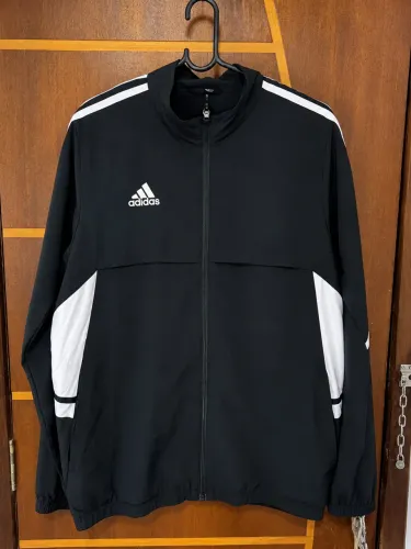 Jaqueta ADIDAS Condivo 22 Pré-Jogo Masculina Preta - Tamanho L