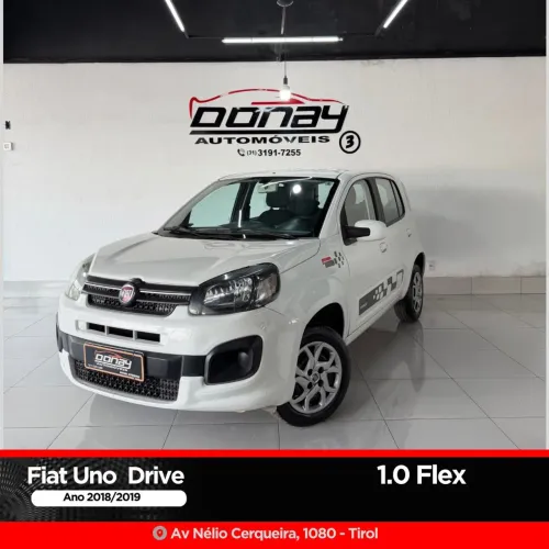 Fiat Uno Drive 1.0 Flex 6V 5P 2019
