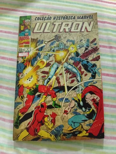 Coleção Histórica Marvel Ultron Panini