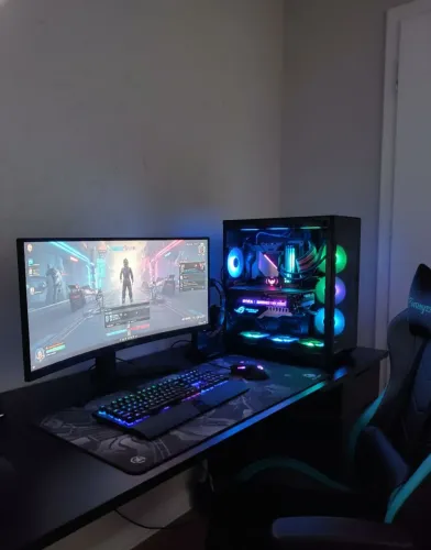 PC Game 80Gb + Monitor Odisseia 240Hk G7 27.P