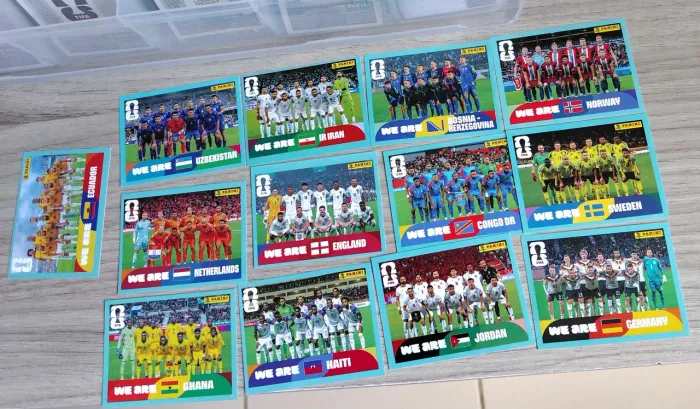 Figurinhas Times Perfilados fig13  Copa do Mundo 2026