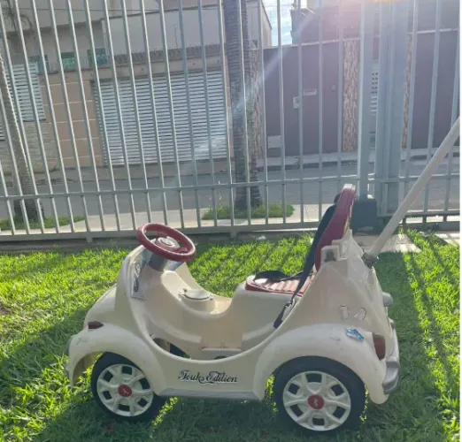 Carrinho bebe fusca