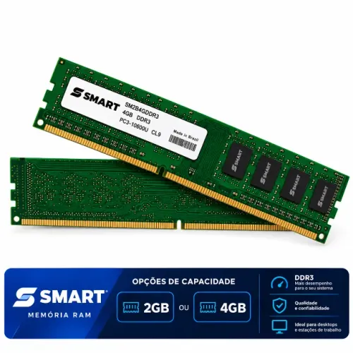 Memoria RAM DDR3 e DDR2