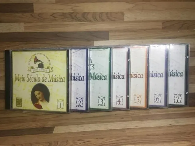 Coleção Completa Meio Século de Música 7 Cds