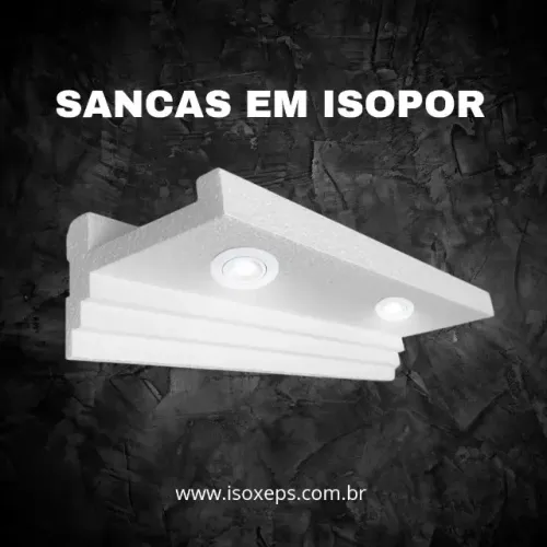 sancas em isopor 