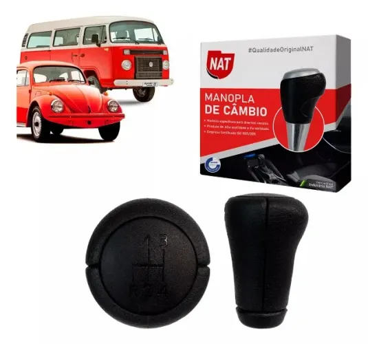Manopla de Cambio Vw Kombi 1994 Até 2014 C/ 4 Marchas