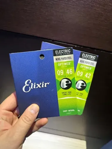 Cordas elixir 09 para guitarra 100% original 