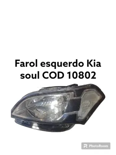 Farol esquerdo Kia soul