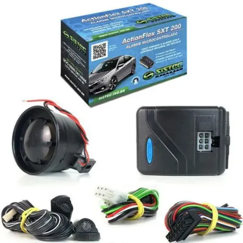 Alarme Automotivo Sistec Action Flex SXT200