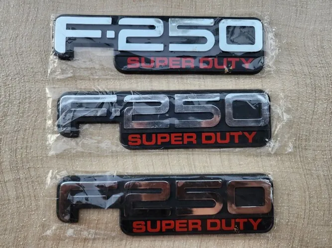 Emblemas F250 Super Duty Novos