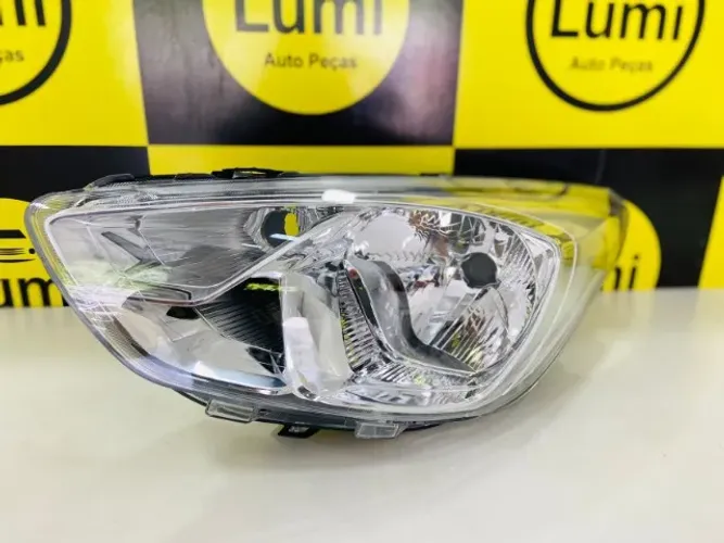 Farol Ford KA 2019/2022 Cromado - NOVO