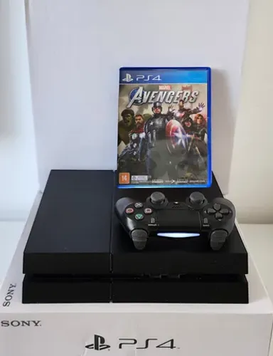 PS4 1 Tera + GARANTIA + Brinde. Temos LOJA FÍSICA!