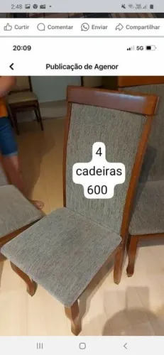 QUATRO CADEIRAS