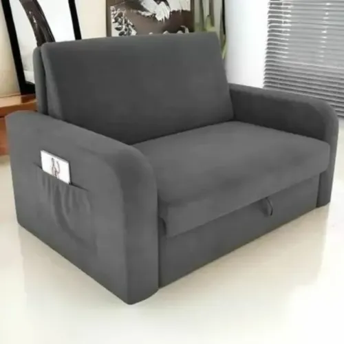 Chame no chat para agendar sua entrega! Sofá Cama Baú Daiane